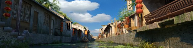 ancient town Modello 3D .c4d .max .obj .3ds .fbx .stl .blend 