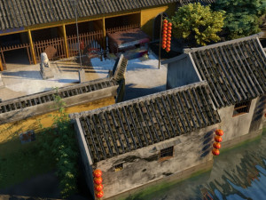 ancient town 3D Model