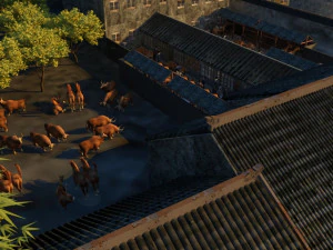 ancient town 3D Model