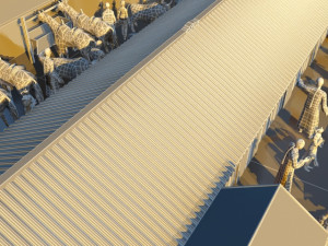 ancient town Modello 3D