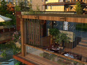 small pavilion Modelo 3D