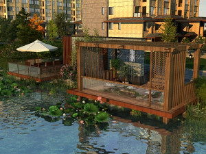 small pavilion 3D Модель