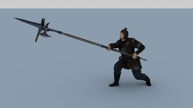 rattan soldier Modèle 3D .c4d .max .obj .3ds .fbx .stl .blend 