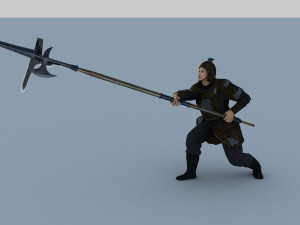 rattan soldier 3Dモデル
