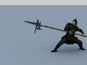 rattan soldier Modèle 3D