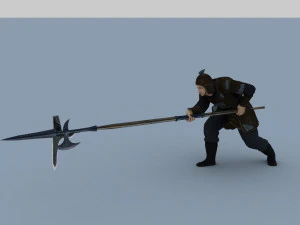 rattan soldier 3D Model