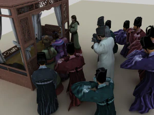 o imperador morreu Modelo 3D