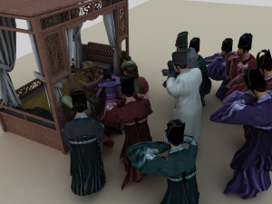 the emperor died Model 3D