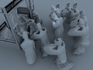 the emperor died Model 3D