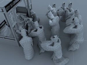 the emperor died 3D Model