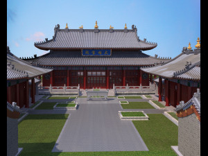 temple Modelo 3D