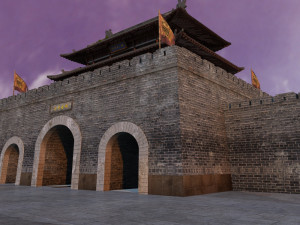 ancient architecture 3D 모델