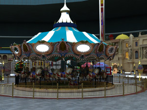 childrens playground 3D 모델