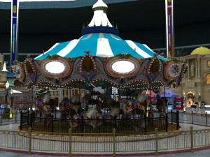 childrens playground 3D 모델
