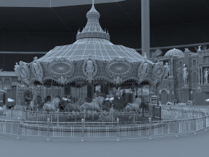 childrens playground 3D 모델