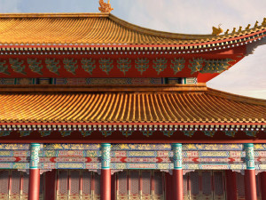 forbidden city hall of supreme harmony 3D Model