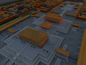 forbidden city hall of supreme harmony 3D Model