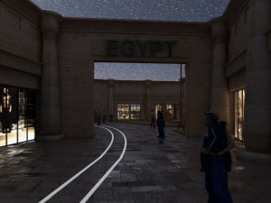 egyptian pavilion 3Dモデル
