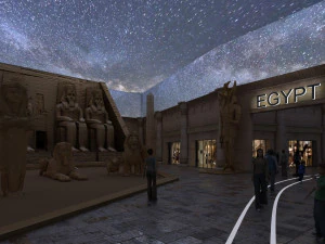 egyptian pavilion 3D Model