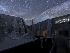 egyptian pavilion 3Dモデル