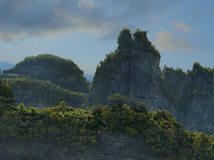 горная вершина 3D Модель