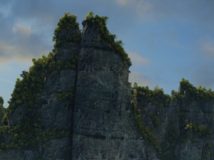 mountain peak Model 3D