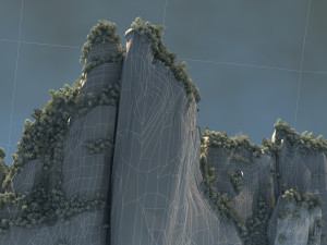 mountain peak Model 3D