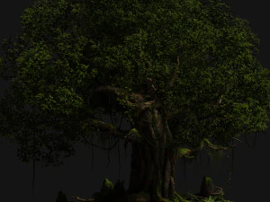 old trees 3D Model