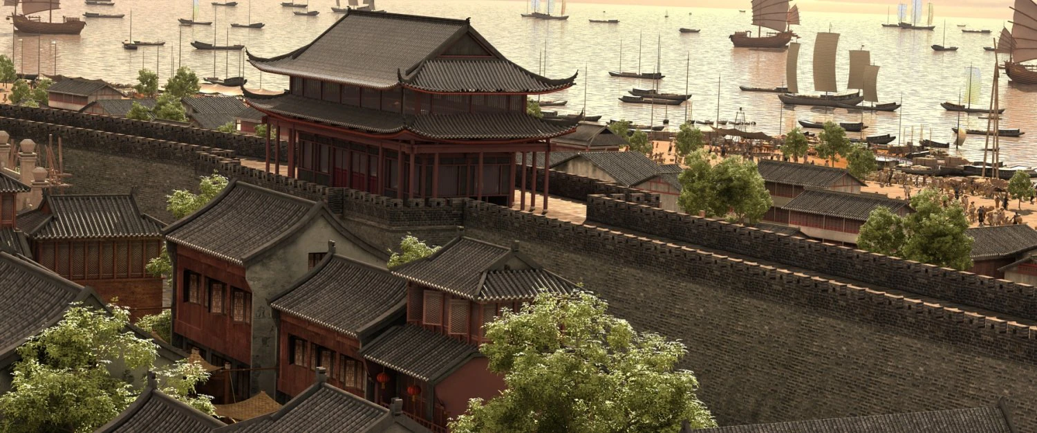 ancient canal 3D Model .c4d .max .obj .3ds .fbx .stl .blend