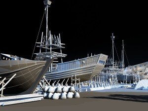 ancient canal Model 3D