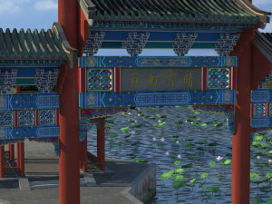 summer resort 3D 模型