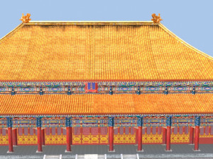 hall of supreme harmony 3Dモデル