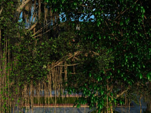 goddess of mercy temple Model 3D