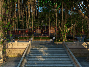 goddess of mercy temple Modèle 3D