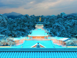 goddess of mercy temple 3D Model