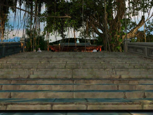 temple de la d&eacute;esse de la mis&eacute;ricorde Modèle 3D