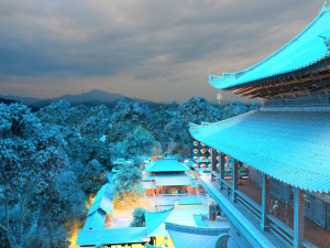 goddess of mercy temple 3D 모델