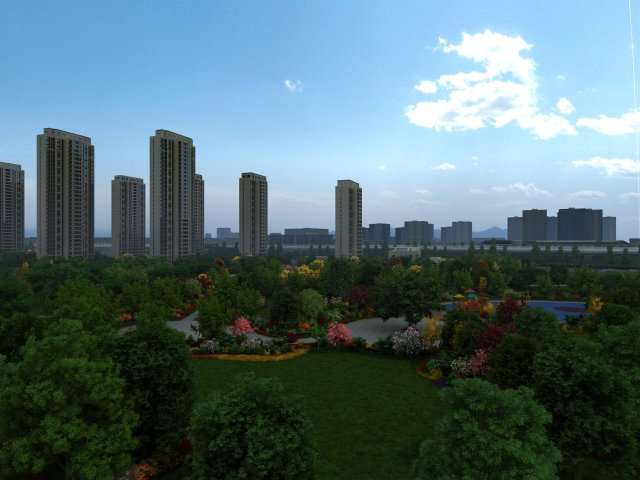 city building 3D Модель .c4d .max .obj .3ds .fbx .stl .blend 