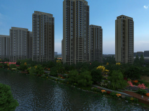 city building 3D Модель