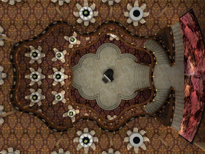 엄격한 레스토랑 3D 모델