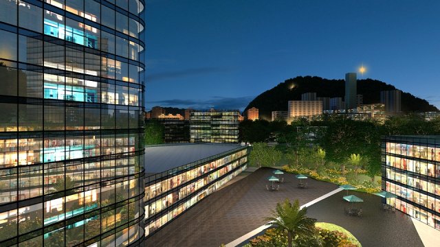city building 3D Model .c4d .max .obj .3ds .fbx .stl .blend 