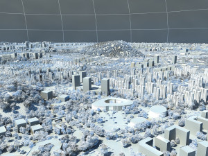 city building 3D Модель