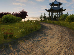 ancient pavilion 3D Model