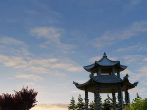 ancient pavilion 3D Model