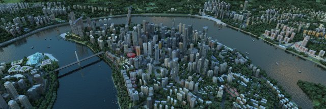chongqing chaotianmen Modello 3D .c4d .max .obj .3ds .fbx .stl .blend 