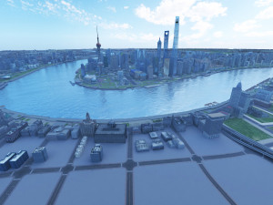 shanghai city 3D Model