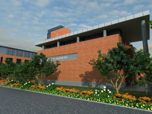 Tsinghua-universiteit 3D Model