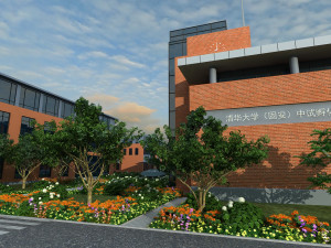 tsinghua university Model 3D