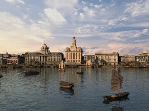 Şanghay demeti 3D Model