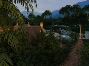 thai architecture 3Dモデル
